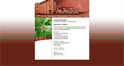 Desktop Screenshot of alteshaus-potsdam.de